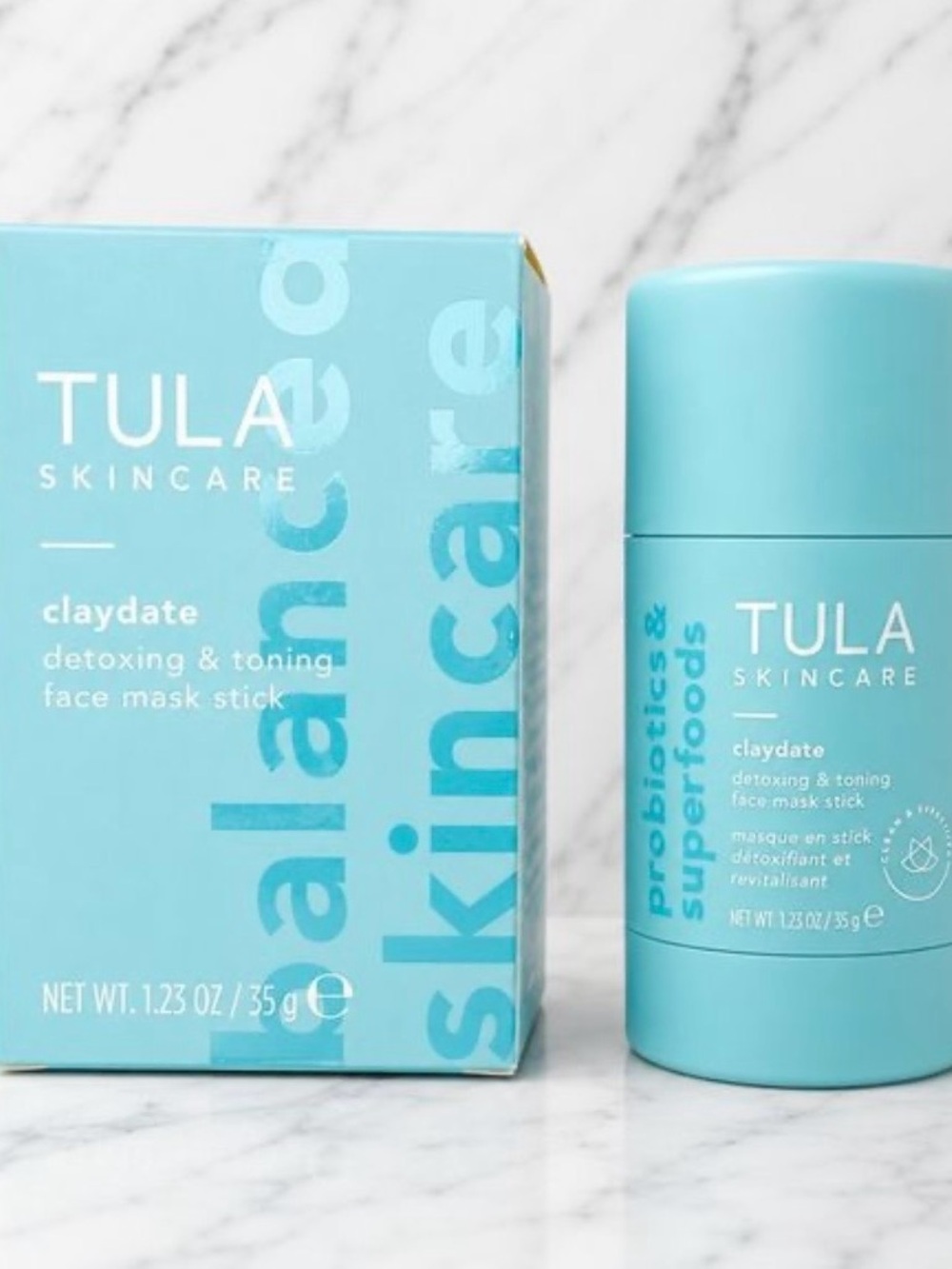 Tula Claydate Detoxing & Toning Face Mask Stick $36